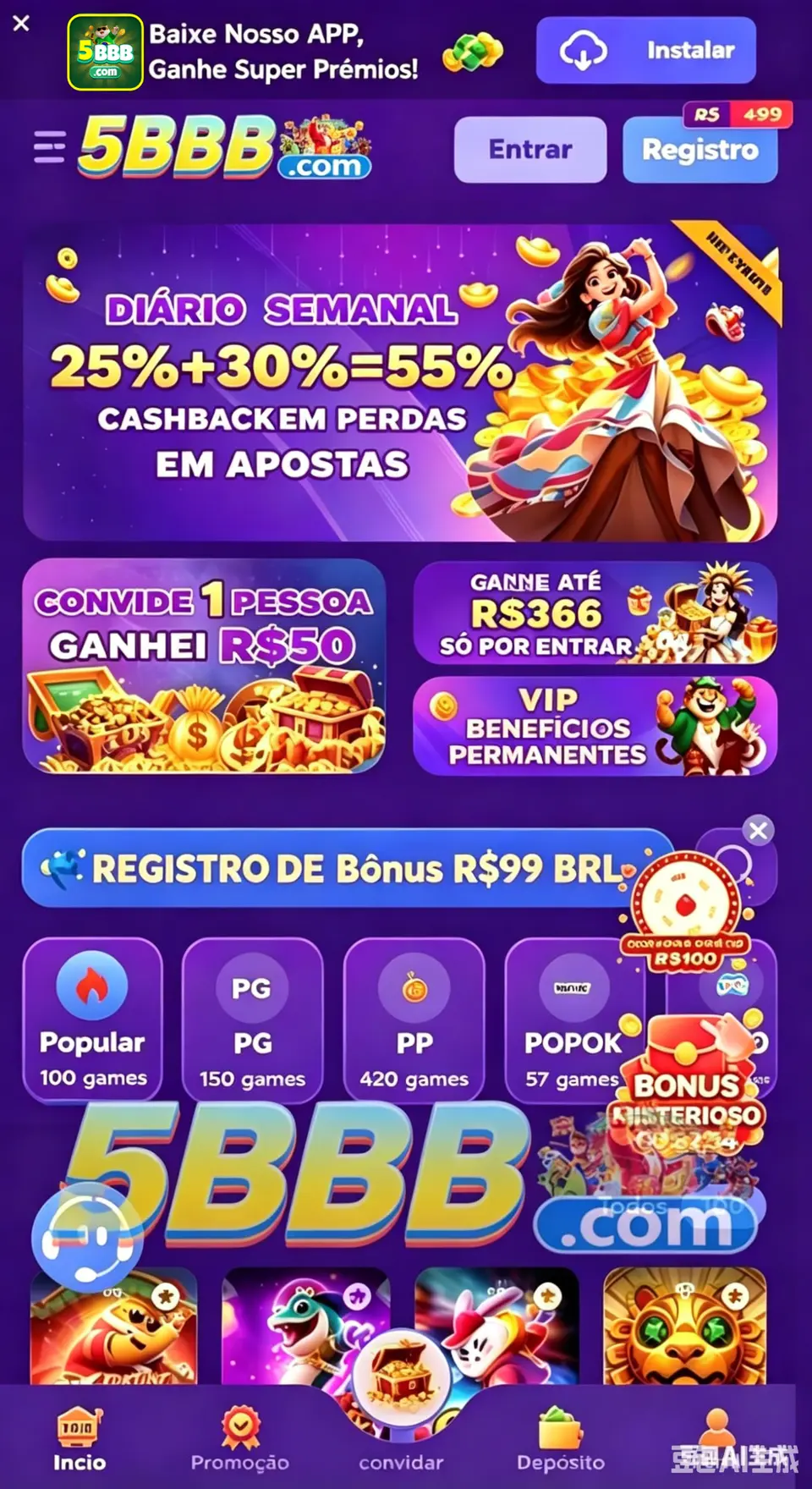 5BBB APK Oficial Baixar Indonesia